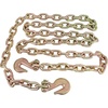 image:imageMytee Products 12 Grade 70 Chain and Binder Kit  Includes 2 12  58 Ratchet Load Binder amp 2 12 x 16 G70 Transport Chain wGrab Hooks  11300 lbs WLL for Flatbed Truck Trailer Tie Down4  Pack