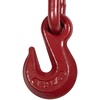 image:imageMytee Products 12 Grade 70 Chain and Binder Kit  Includes 2 12  58 Ratchet Load Binder amp 2 12 x 16 G70 Transport Chain wGrab Hooks  11300 lbs WLL for Flatbed Truck Trailer Tie Down4  Pack