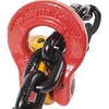 image:imageMytee Products 12x6 2 Pc G80 Front Axle Chain amp 1 Pc Peerless Ratchet Binder Kit w Omega Link  12000 LBS WLL Tie Down Kit for Towing Wrecker Recovery Tow Truck  Towing Equipment