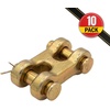 image:imageMytee Products 2 Pack 12 G70 Chain Double Clevis Mid Link Truck Trailer Tie Down Links Towing12 Inch