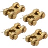 image:imageMytee Products 2 Pack 12 G70 Chain Double Clevis Mid Link Truck Trailer Tie Down Links Towing12 Inch