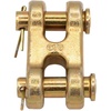 image:imageMytee Products 2 Pack 12 G70 Chain Double Clevis Mid Link Truck Trailer Tie Down Links Towing12 Inch