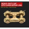 image:imageMytee Products 2 Pack 12 G70 Chain Double Clevis Mid Link Truck Trailer Tie Down Links Towing38 Inch