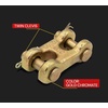 image:imageMytee Products 2 Pack 12 G70 Chain Double Clevis Mid Link Truck Trailer Tie Down Links Towing38 Inch