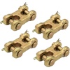 image:imageMytee Products 2 Pack 12 G70 Chain Double Clevis Mid Link Truck Trailer Tie Down Links Towing38 Inch