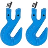 image:imageMytee Products 2 Pack 38 Grade 100 Cradle Clevis Grab Hook for Lifting  8800 LBS WLL Heavy Duty Tow Chain Hook for TrailerTruck Transport2  Pack