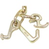 image:imageMytee Products 2 Pack 516 x 6 Leg Grade 70 Tow Chain wRTJ Cluster Hooks amp Grab Hooks 4700 LBS WLL  Transport Tow Truck Chains for Car Towing Flatbed Trailer Wrecker Recovery2  Pack