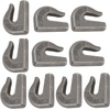 image:imageMytee Products 20 Pack G70 38 Weld On Chain Grab Hooks Bucket Flatbed Trailer Wrecker Tow Tie Down10  Pack