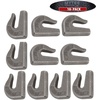 image:imageMytee Products 20 Pack G70 38 Weld On Chain Grab Hooks Bucket Flatbed Trailer Wrecker Tow Tie Down10  Pack