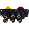 image:imageMytee Products 2Spool Heavy Duty Dash Valve  Air Brake Control Valve Replaces KN20607 8085430 Mack 5396KN20607 Wabco 9366400120 Haldex N4400EF N4400K N4400N N4400S Navistar ZZKN20607