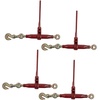 image:imageMytee Products 38  12 Pro Heavy Duty Ratchet Load Chain Binder with with Grab Hooks  12000 Lbs Working Load Limit  Heavy Swaged Barrel ColdDrawn Tubing for Increased Strength4  Pack
