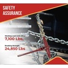 image:imageMytee Products 38  12 Pro Heavy Duty Ratchet Load Chain Binder with with Grab Hooks  12000 Lbs Working Load Limit  Heavy Swaged Barrel ColdDrawn Tubing for Increased Strength4  Pack