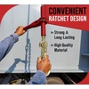 image:imageMytee Products 38  12 Pro Heavy Duty Ratchet Load Chain Binder with with Grab Hooks  12000 Lbs Working Load Limit  Heavy Swaged Barrel ColdDrawn Tubing for Increased Strength1  Pack