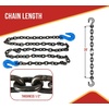 image:imageMytee Products 38 x 20 G100 High Grade Transportation Chain wGrab Hooks 8800 lbs WLL1  Pack