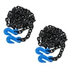image:imageMytee Products 38 x 20 G100 High Grade Transportation Chain wGrab Hooks 8800 lbs WLL2  Pack
