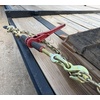 image:imageMytee Products 4 Pack 516  38 Heavy Duty Ratchet Lever Load Binder wGrab Hooks 7100 Lbs Working Load Limit  Yellow  Tie Down Hauling Chain Tightner for Flatbed Truck TrailerRed