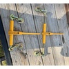 image:imageMytee Products 4 Pack 516  38 Heavy Duty Ratchet Lever Load Binder wGrab Hooks 7100 Lbs Working Load Limit  Yellow  Tie Down Hauling Chain Tightner for Flatbed Truck TrailerYellow