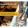 image:imageMytee Products 4 Pack 516  38 Heavy Duty Ratchet Lever Load Binder wGrab Hooks 7100 Lbs Working Load Limit  Yellow  Tie Down Hauling Chain Tightner for Flatbed Truck TrailerYellow