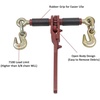 image:imageMytee Products 4 Pack Chain Binder Ratchet Style 51638 Gold Chromate Hooks 7100 WLL wEasy Grips on Barrel516  38 w EZ GRIPS