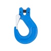 image:imageMytee Products 4 Pack G100 12 Clevis Sling Hook with Latch  15000 LBS WLL  Sky Blue Heavy Duty Grade 100 Lifting Sling Hooks for Recovery Lifting amp Rigging1  Pack