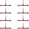image:imageMytee Products 4 Pack Ratchet Binder 1258 fits 12 Chain Flatbed Binders 13000 WLLRed