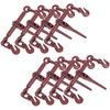 image:imageMytee Products 4 Pack Ratchet Binder 1258 fits 12 Chain Flatbed Binders 13000 WLLRed