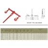 image:imageMytee Products 4 Pack Ratchet Binder 1258 fits 12 Chain Flatbed Binders 13000 WLLRed