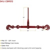 image:imageMytee Products 4 Pack Ratchet Binder 1258 fits 12 Chain Flatbed Binders 13000 WLLRed