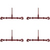 image:imageMytee Products 4 Pack Ratchet Binder 1258 fits 12 Chain Flatbed Binders 13000 WLLRed