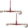 image:imageMytee Products 516  38 Heavy Duty Ratchet Lever Load Chain Binder wGrab Hook one Side 12 Slip Hook on Other 6600 Lbs Working Load Limit2  Pack