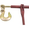 image:imageMytee Products 516  38 Heavy Duty Ratchet Lever Load Chain Binder wGrab Hook one Side 12 Slip Hook on Other 6600 Lbs Working Load Limit4  Pack