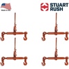image:imageMytee Products Columbus McKinnon by Stuart Rush Ratchet Load Binder 51638 G70 G80 7100 Lbs WLL US Made4 Pack