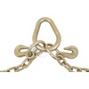 image:imageMytee Products Grade 70 VChain Bridle Tow w 12 Slip Hook wSafety Latch amp Grab Hooks at Pear Link  3 Leg 4700 LBS WLL Tow Truck Chain for Trailer Wrecker Recovery Towing1  Pack
