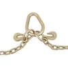 image:imageMytee Products Grade 70 VChain Bridle Tow w 12 Slip Hook wSafety Latch amp Grab Hooks at Pear Link  3 Leg 4700 LBS WLL Tow Truck Chain for Trailer Wrecker Recovery Towing1  Pack