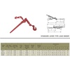 image:imageMytee Products Lever Style Snap Binders 14  516 G70 Chain Binder 2600 Lbs Working Load Limit  Lever Chain Binders for Flatbed Truck Trailer 2 Pack4  Pack
