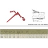 image:imageMytee Products Lever Style Snap Binders 14  516 G70 Chain Binder 2600 Lbs Working Load Limit  Lever Chain Binders for Flatbed Truck Trailer 2 Pack4  Pack