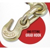 image:imageMytee Products PRO Heavy Duty Chain Specialty Binder Ratchet Style 3812 Grab Hook amp 58 Slip Hook 12000 lbs WLL12 Grab Hook  12 Slip Hook