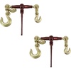image:imageMytee Products PRO Heavy Duty Chain Specialty Binder Ratchet Style 3812 Grab Hook amp 58 Slip Hook 12000 lbs WLL12 Grab Hook  58 Slip Hook  12 Grab Hook