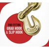 image:imageMytee Products PRO Heavy Duty Chain Specialty Binder Ratchet Style 3812 Grab Hook amp 58 Slip Hook 12000 lbs WLL12 Grab Hook  58 Slip Hook  12 Grab Hook