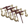 image:imageMytee Products PRO Heavy Duty Chain Specialty Binder Ratchet Style 3812 Grab Hook amp 58 Slip Hook 12000 lbs WLL12 Grab Hook  58 Slip Hook