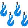 image:imageMytee Products 2 Pack 38 Grade 100 Cradle Clevis Grab Hook for Lifting  8800 LBS WLL Heavy Duty Tow Chain Hook for TrailerTruck Transport4  Pack
