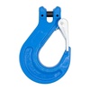 image:imageMytee Products 4 Pack G100 12 Clevis Sling Hook with Latch  15000 LBS WLL  Sky Blue Heavy Duty Grade 100 Lifting Sling Hooks for Recovery Lifting amp Rigging1  Pack