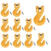 image:imageMytee Products 516 Grade 80 Clevis Cradle Grab Hooks wPins  Tow Hooks with Clevis Pin for Trucks 4500 lbs WLL 20 Pack10 Pack