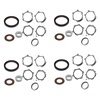 image:imageMytee Products Heavy Duty Manual Transmission Seal Kit  Seal amp Slinger Kit Replaces K2262 1091691 Navistar 1681103C Automann 1812262 Eaton 20807 PAI 69520 World American WA162034  Pack