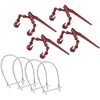 image:imageMytee Products Lever Binder Lock Snap Safety Kit 4 Safety Locking Clip 4 38  12 Chain Binder Lever Style38 Inch  12 Inch