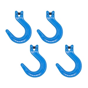 image:imageMytee Products 10 Pack 38 Grade 100 Clevis Foundry Hook  WLL 8800 LBS  Blue Clevis Hook for Towing Lifting amp Rigging4  Pack