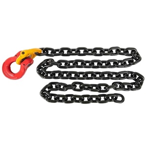 image:imageMytee Products 12x6 G80 Front Axle Chain w Omega Link  12000 LBS WLL Transport Tow Omega Link Chain for Car Towing Wrecker Recovery  Towing Equipment