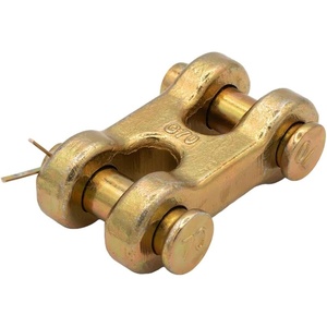 image:imageMytee Products 2 Pack 12 G70 Chain Double Clevis Mid Link Truck Trailer Tie Down Links Towing12 Inch