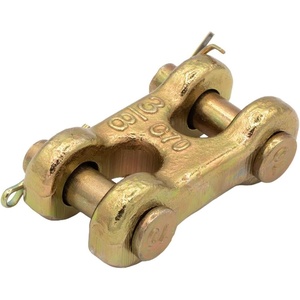 image:imageMytee Products 2 Pack 12 G70 Chain Double Clevis Mid Link Truck Trailer Tie Down Links Towing38 Inch