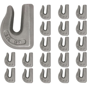 image:imageMytee Products 20 Pack G70 38 Weld On Chain Grab Hooks Bucket Flatbed Trailer Wrecker Tow Tie Down20  Pack